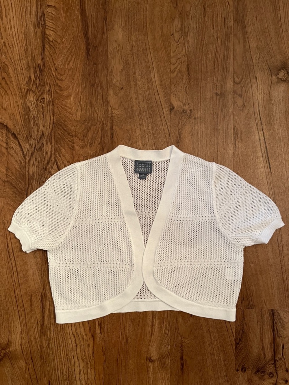 Rabbit Rabbit Rabbit Designs Crop Shrug Cardigan - Picture 1 of 4